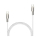 FIXED Pleciony Kabel USB-C/USB-C 1,2m 100W biały - 1249144 - zdjęcie 3